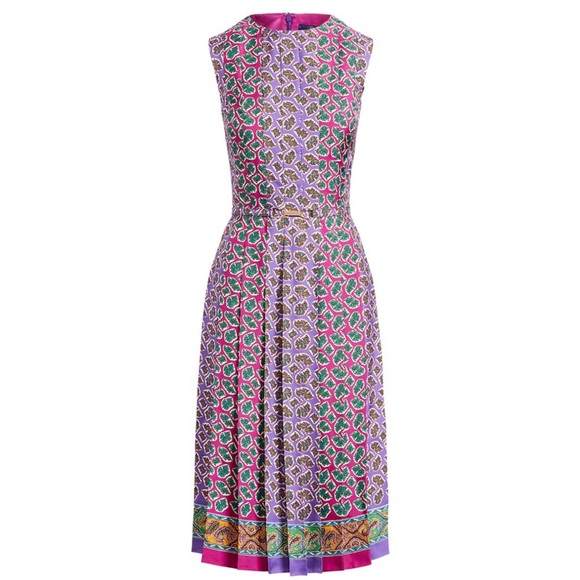 Ralph Lauren Dresses & Skirts - Ralph Lauren Collection
Harlan pleated sleeveless dress US:4